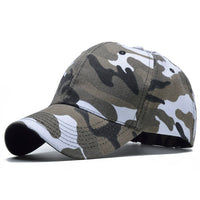 Casquette camouflage armée vue de profil gauche