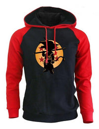 Sweat Manga Rouge Dragon Ball Z Goku Petit