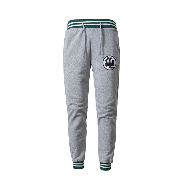 Pantalon jogging manga gris dragon ball z kanji kame