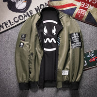 Veste réversible Streetwear vert