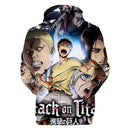 Sweat 3d manga Reiner Eren Historia Ymir attaque des titans de dos