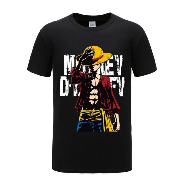 T-shirt noir Monkey D.Luffy