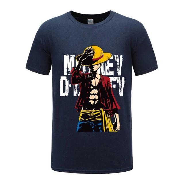 T-shirt navy Monkey D.Luffy