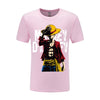 T-shirt rose Monkey D.Luffy