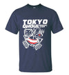 T-shirt manga navy ken kaneki masque tokyo ghoul