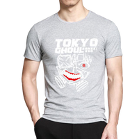 T-shirt manga gris ken kaneki masque tokyo ghoul