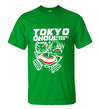 T-shirt manga vert ken kaneki masque tokyo ghoul