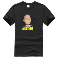 T-Shirt manga noir saitama ok one punch man