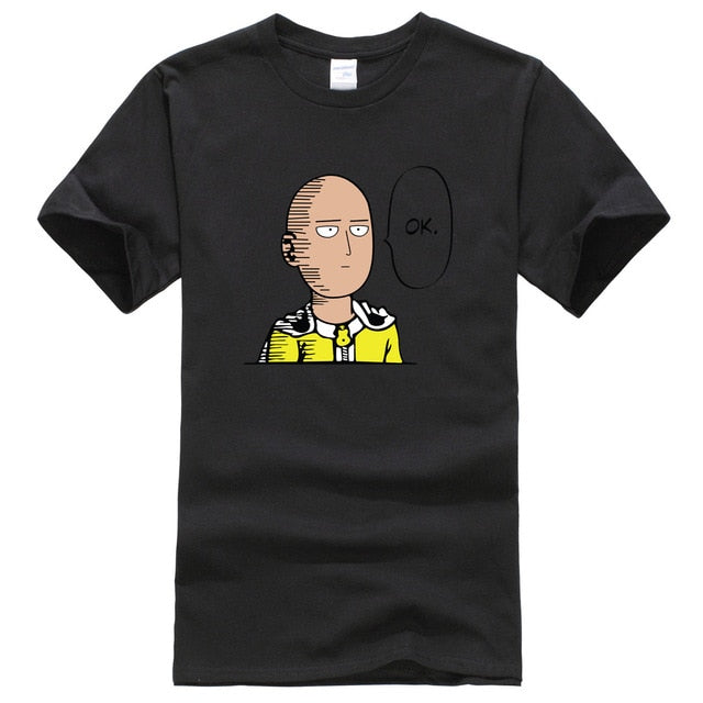 T-Shirt One Punch Man Poing rouge