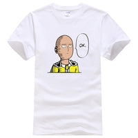 T-Shirt manga blanc saitama ok one punch man