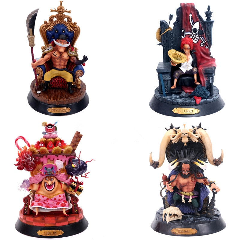 Figurines Collection Quatre Empereurs One Piece