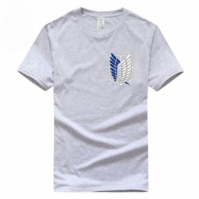 Attack on Titan Exploration Battalion Manga Logo T-shirt