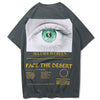 T-Shirt dollar oeil Streetwear gris vue de dos
