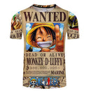 T-shirt Luffy wanted