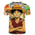 T-Shirt manga One Piece portraits