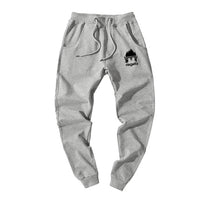 Pantalon jogging gris logo noir manga dragon ball z vegeta