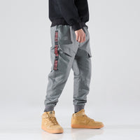 Cargo pantalon Streetwear vue de profil droit