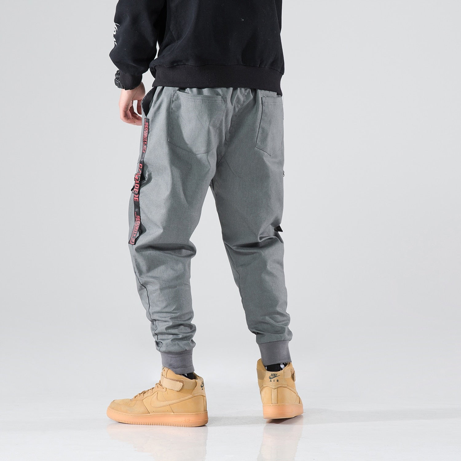 Cargo pantalon Streetwear vue de dos