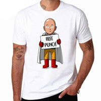 T-shirt manga saitama punch free