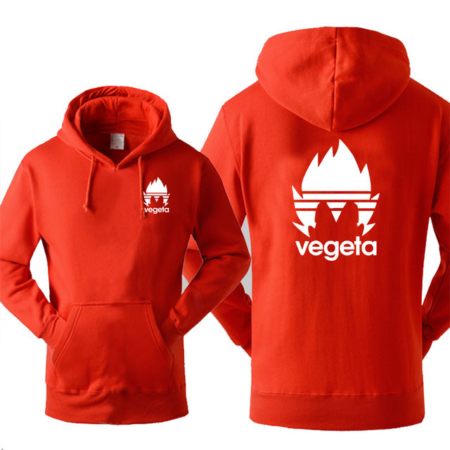 Sweat Manga Rouge DBZ adidas Vegeta 