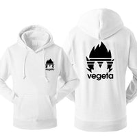 Sweat Manga Blanc DBZ adidas Vegeta 