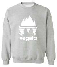 Pull Manga Gris claire Adidas Dragon Ball Z Vegeta