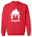 Pull Manga Rouge Adidas Dragon Ball Z Vegeta