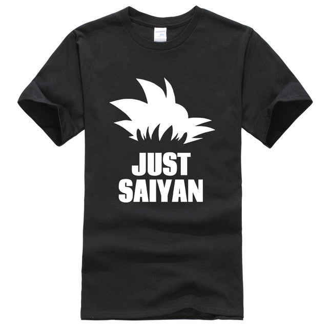 Manga Dragon ball Z JUST SAIYAN T-Shirt 