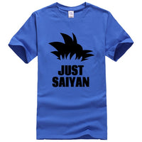 T-Shirt Manga Dragon Ball Z Just Saiyan violet