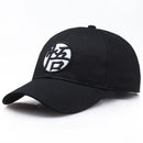 Casquette manga noir dragon ball z kanji kame