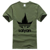 T-Shirt adidas Dragon Ball vert logo noir