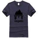 T-Shirt Manga Vegeta Dragon Ball navy logo noir