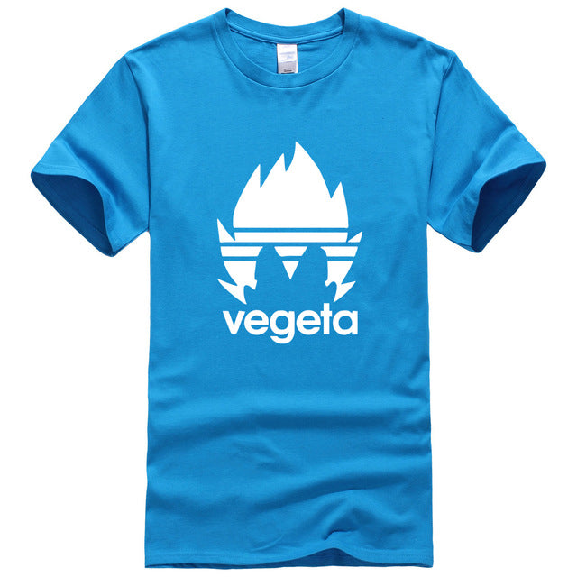 T-Shirt Manga Vegeta Dragon Ball bleu ciel