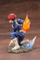 Figurine manga Shoto Todoroki my hero academia profil gauche