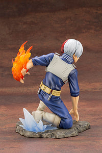 Figurine manga Shoto Todoroki my hero academia profil droit