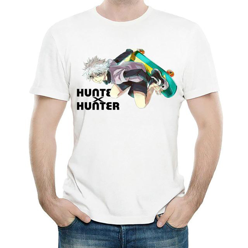 T-shirt manga kirua skateboard hunter x hunter