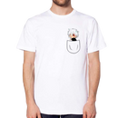 T-shirt manga Kaneki Ken chibi Pocket